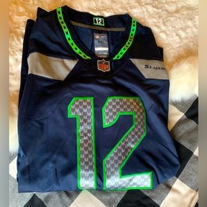 Men’s Seahawks #12 Jersey